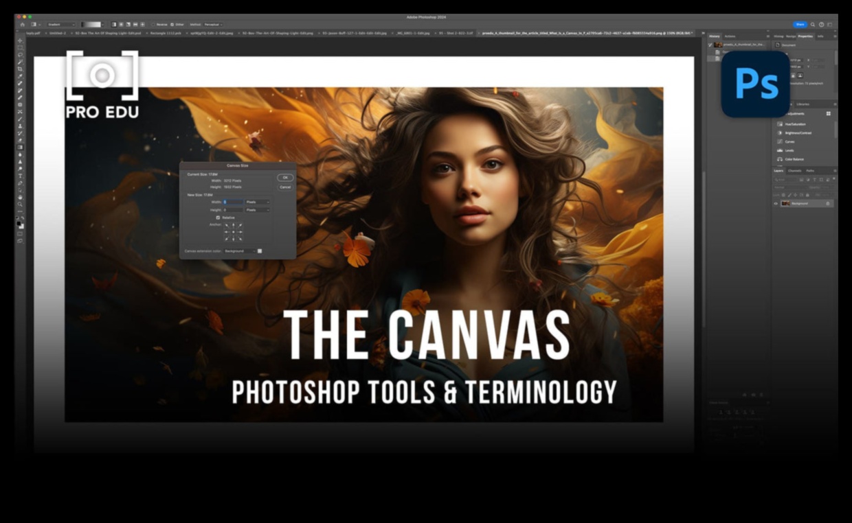 Digital Canvas Magic: Δημιουργία αριστουργημάτων στο Photoshop