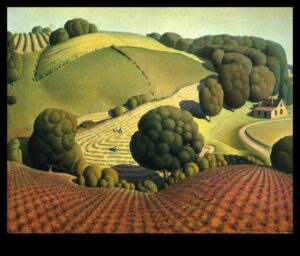 Regionalism Radiance: The Art of Grant Wood και Thomas Hart Benton