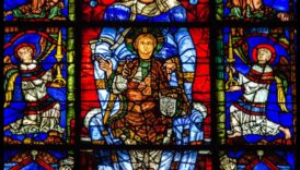 Παναγία στο Vitrail: Η Θεοτόκος σε γοτθικό βιτρό